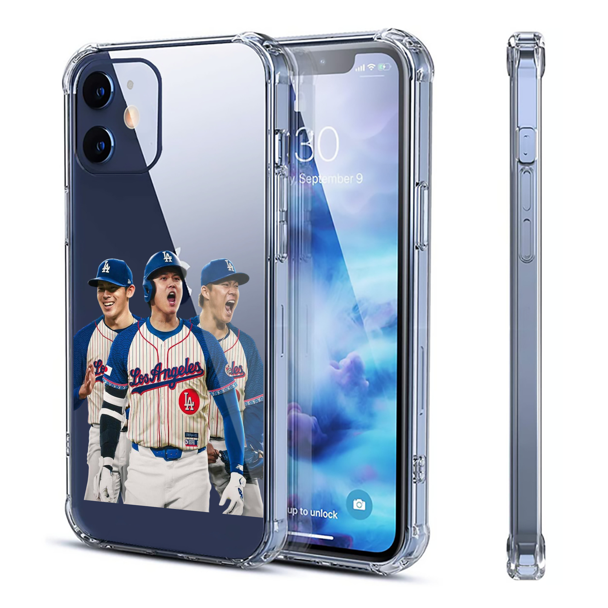  Clear IPhone 12 Case – Soft TPU With UV Print – Enhanced Drop Protection, Precise Fit, Anti-Fingerprint, Customizable Design, Scratch-Resistant, Yellow-Resistant